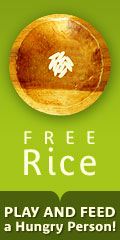 Free Rice Website logo and link